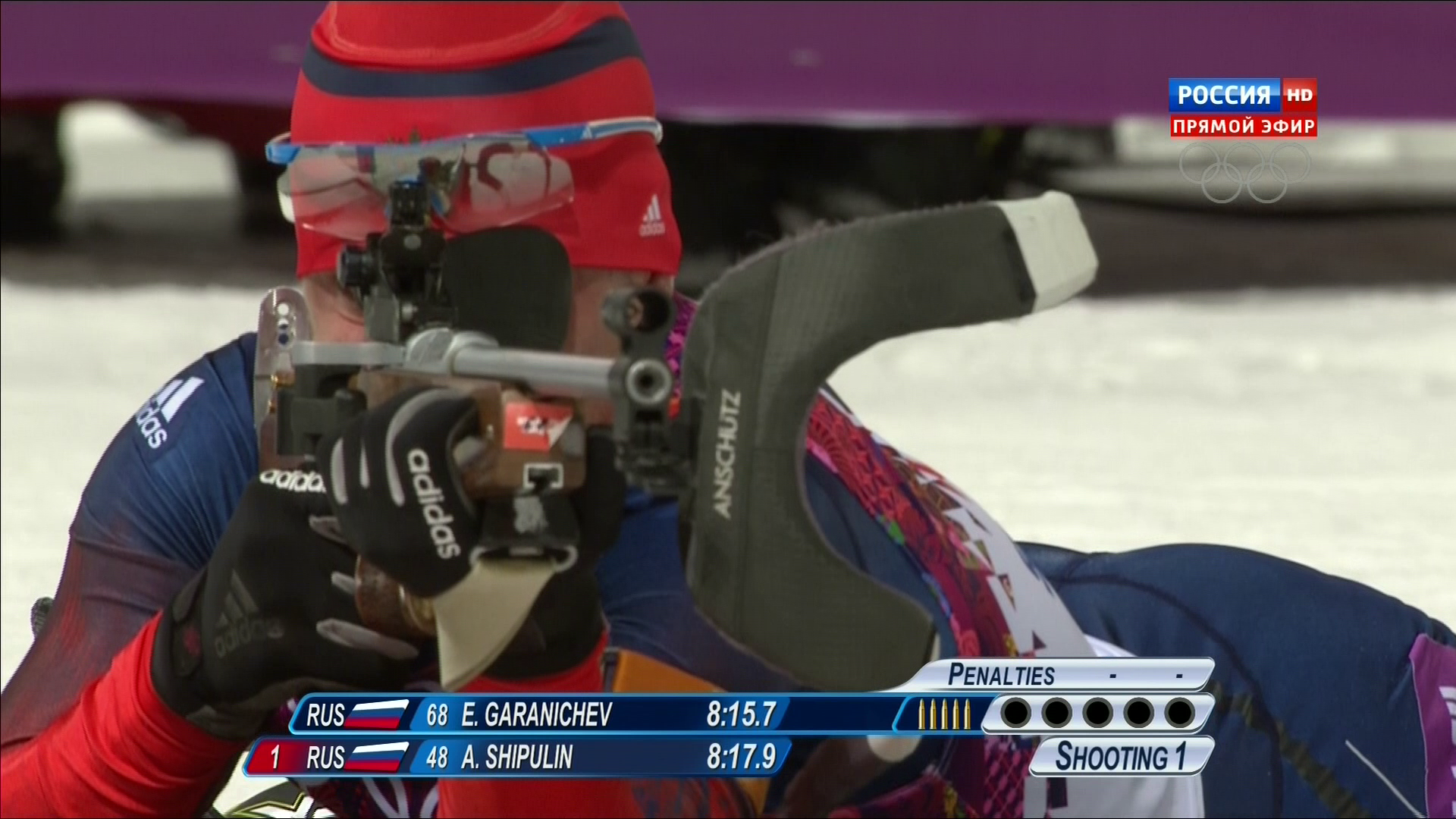 биатлон спринт