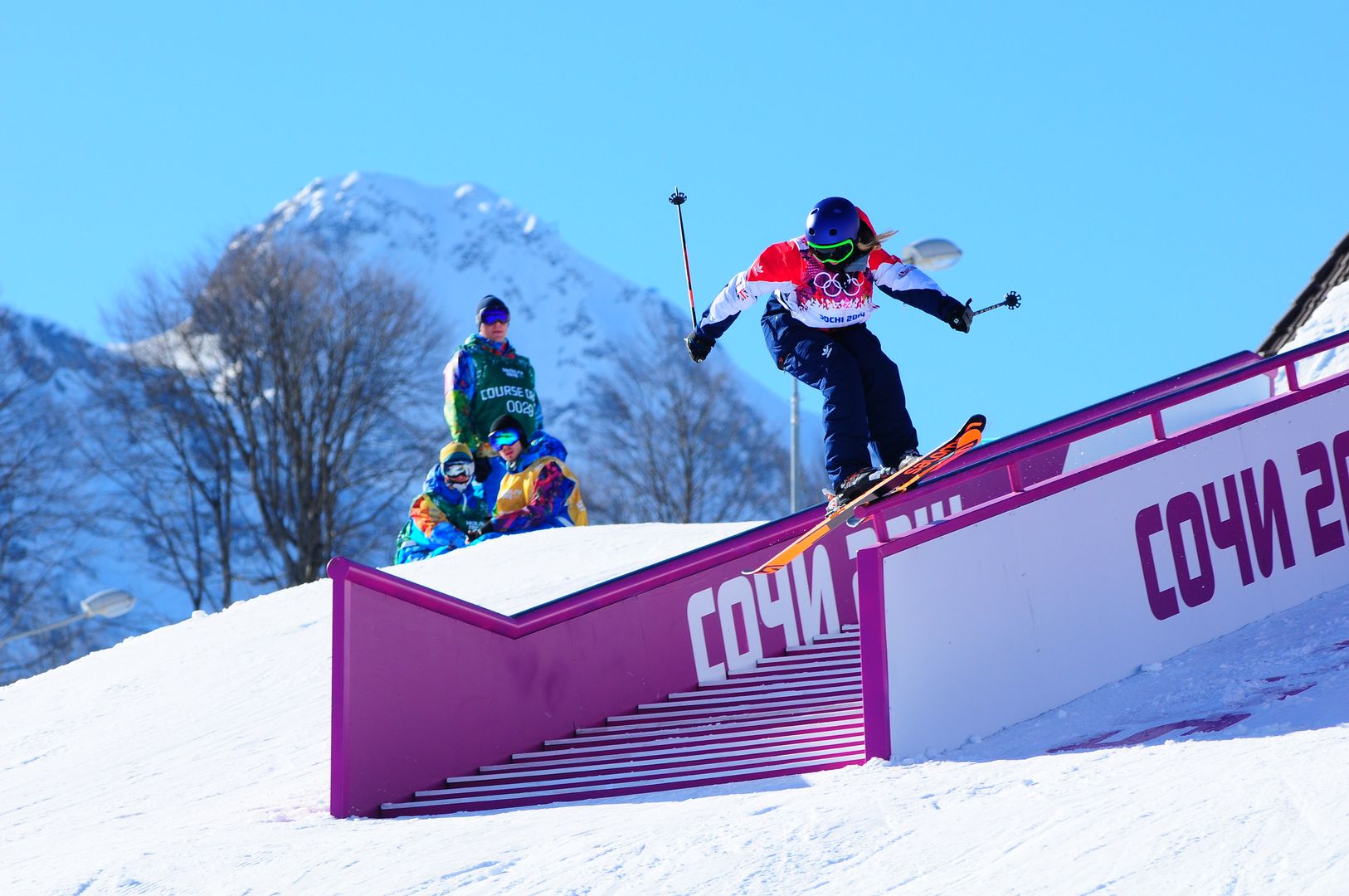 Лыжный слоуп-стайл