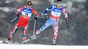 Командные соревнования лыжного двоебория