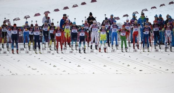 Гонка преследования (парсьют) с масс-старта