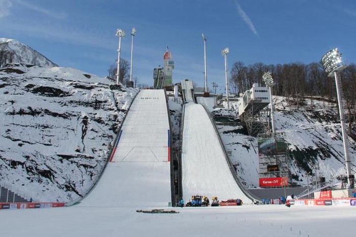 Прыжки на лыжах с трамплина